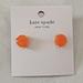 Kate Spade Jewelry | Kate Spade Rise And Shine Stud Earrings | Color: Orange | Size: Os