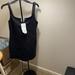 Zara Dresses | Nwt Zara Black Jean Dress Sz Medium | Color: Black | Size: M