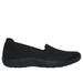 Skechers Women's Relaxed Fit: Reggae Fest - Willows Vibe Slip-On Shoes | Size 6.0 | Black | Textile | Vegan | Machine Washable