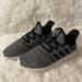 Adidas Shoes | Adidas Running Shoe Sneaker Womens Size 8 Cloudfoam Pure 2.0 Black White Oreo | Color: Black/White | Size: 8
