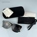 Gucci Accessories | Gucci Gg1136sa 001 Sunglasses Black/Gold Grey Square Women Gg 1136sa | Color: Black/Gray | Size: 52x21x150