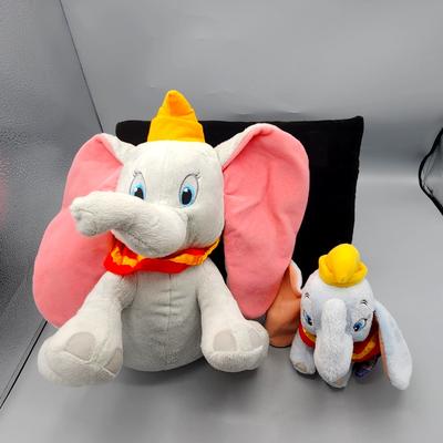 Disney Toys | Disney Circus Dumbo The Elephant 7" And 12" Plush. Just Play And Kohls Care | Color: Gray | Size: Osbb