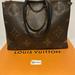 Louis Vuitton Bags | Louis Vuitton “Onthego Gm” Pre Owned Monogram Tote Bag | Color: Brown/Tan | Size: Large