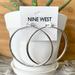 Nine West Jewelry | Nwt Nine West Large Oversized Silver Hoop Earrings | Color: Silver | Size: Os