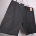 Levi's Shorts | Levi’s Carrier Cargo Shorts, Dark Gray, Men’s Size 46 | Color: Gray/Red | Size: 46