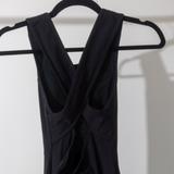 Lululemon Athletica Dresses | Cut Out Back Black Dress | Color: Black | Size: 0