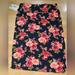 Lularoe Skirts | Nwt Lularoe Cassie Skirt Size M | Color: Black | Size: 8