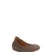 Lucky Brand Erla Flat in Open Brown/Rust, Size 7