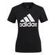 adidas GL0722 W BL T T-Shirt Damen Black/White Größe XS/S