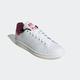 Sneaker ADIDAS ORIGINALS "STAN SMITH" Gr. 39, bunt (cloud white, maroon, better scarlet) Schuhe Schnürhalbschuhe