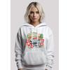 Kapuzenpullover F4NT4STIC "The Beach Boys Musik Band Tropical", Damen, Gr. M, weiß, Obermaterial: 65% Baumwolle, 35% Polyester, casual, relaxed fit, Langarm, Pullover, Premium Qualität