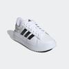 Sneaker ADIDAS SPORTSWEAR "GRAND COURT PLATFORM", Gr. 40, schwarz-weiß (cloud weiß, core schwarz, core schwarz), Synthetik, sportlich, Schuhe, Design auf den Spuren des adidas Superstar