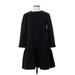 EDIT Casual Dress - DropWaist: Black Solid Dresses - Women's Size X-Small