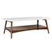 George Oliver Katrielle Coffee Table Wood in Brown | 17.23 H x 48.24 W x 23.72 D in | Wayfair 0BED2DE956E6444097CFFA19F9F9DCD5