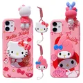 My Melody Hello Kitty Case avec ULde support Samsung Galaxy A03 A04 A23 A32 4G A32 5G A33