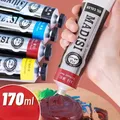 Kit de peinture à l'huile en Tube d'aluminium Non toxique 170ml matériaux de peinture spéciaux