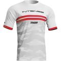 Thor Intense Assist Decoy Bicycle Jersey, white-red, Size L