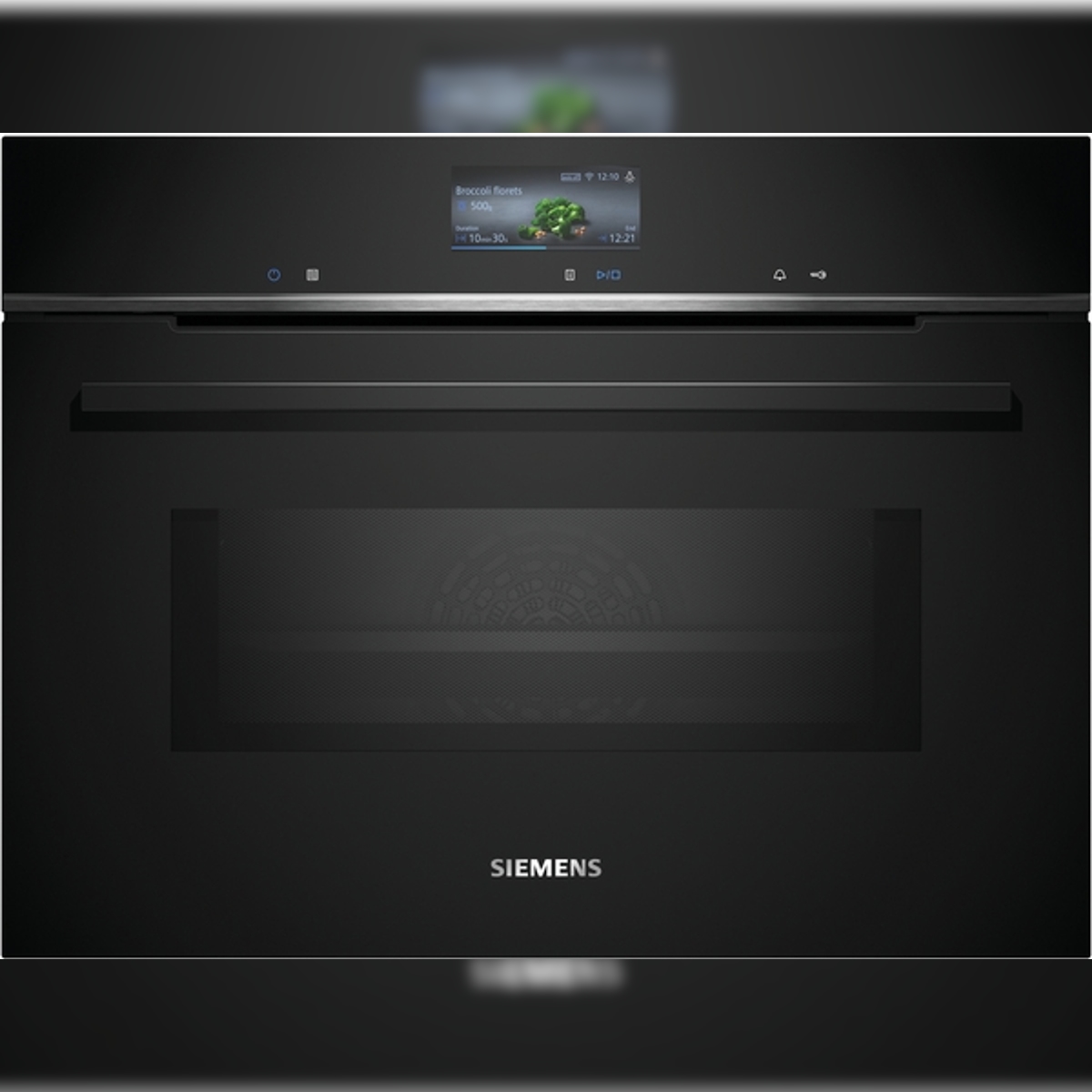 Siemens CM776GKB1 Einbau-Kompaktbackofen Mit Mikrowellenfunktion: iQ700 & DampfPlus Image