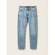 TOM TAILOR DENIM Herren Loose Straight Fit Jeans, blau, Uni, Gr. 34/32