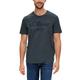 T-Shirt S.OLIVER Gr. XXL, grau (dark grey) Herren Shirts T-Shirts