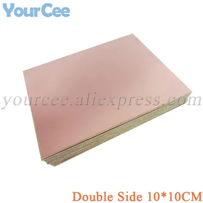 5 stücke Doppel Seite Kupfer Verkleidet Platte 10*10 cm DIY PCB Kit Laminat Platine 10x10 cm Image