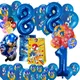 Kinder alles Gute zum Geburtstag Luftballons Sonic Cartoon Baby party Party Dekoration Candy Box