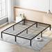 Queen Size Heavy Duty Metal Bed Frame with Sturdy Steel Slat Support