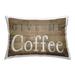 Stupell Rustic Give Me Coffee Decorative Printed Throw Pillow Design by Yass Naffas Designs
