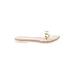 Charlotte Russe Sandals: Tan Solid Shoes - Women's Size 8 - Open Toe