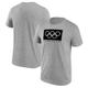 "T-shirt graphique avec logo de la The Olympic Collection - Gris - Homme Taille: XL"