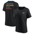 T-shirt graphique The Olympic Collection Multicolor Records - Noir - Femme - Homme Taille: 2XL