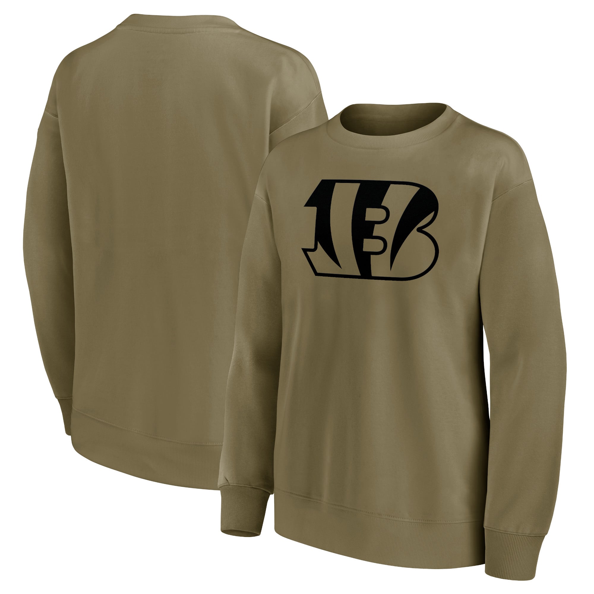 Cincinnati Bengals Oversize-Sweatshirt mit Rundhalsausschnitt und Mono-Logo-Grafik – Damen