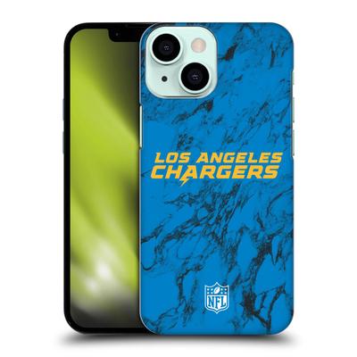 Los Angeles Chargers Hartschalen-Handyhülle aus farbigem Marmor - iPhone