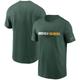 Green Bay Packers Nike Tonal Logo Essential T-Shirt – Tanne – Herren