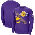 Los Angeles Lakers Nike Courtside Crew Sweatshirt – Herren