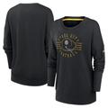 Pittsburgh Steelers Nike Historic Dri Fit Drop Shoulder Crew – Damen