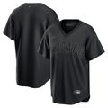 Chicago Cubs Nike Triple Schwarz Trikot - Herren