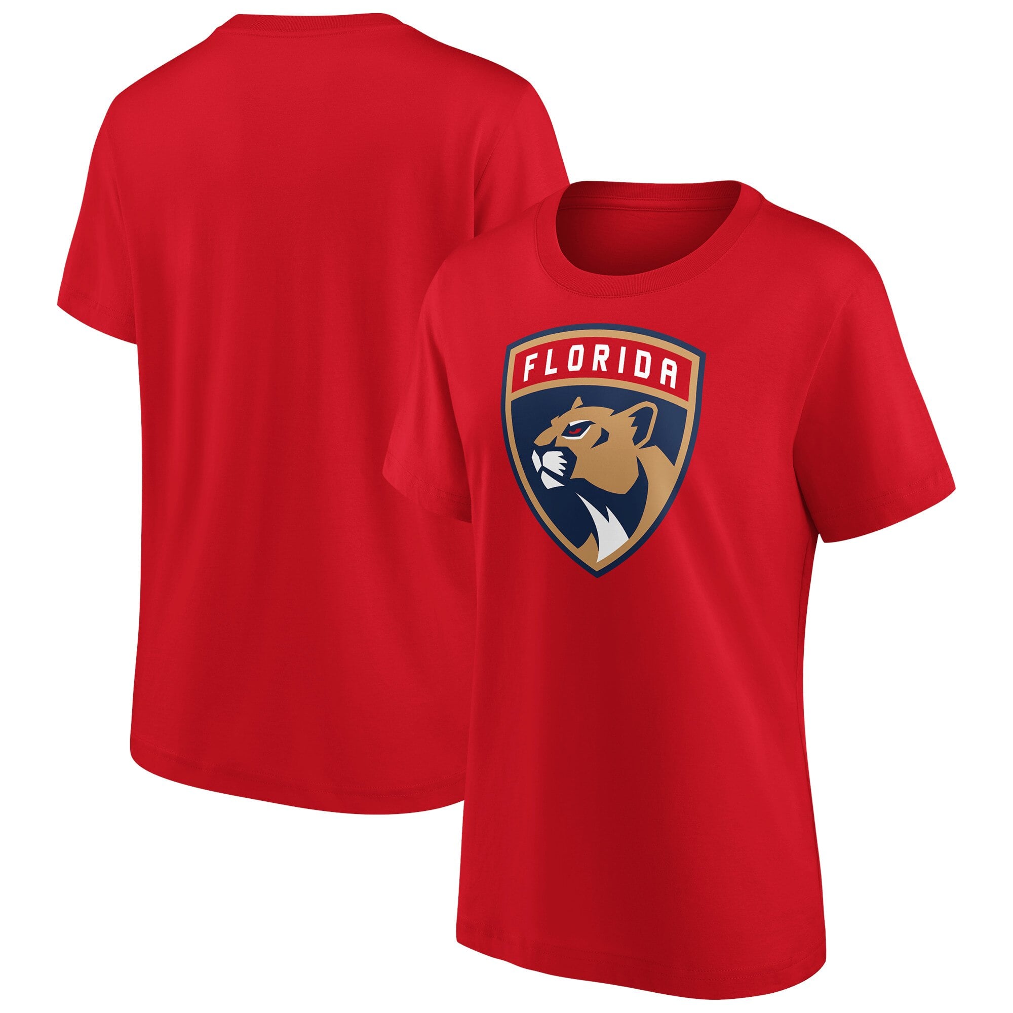 Florida Panthers Fanatics Branded Primary Logo Graphic T-Shirt – Damen