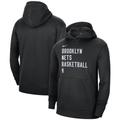 Brooklyn Nets Nike Spotlight Fleece Overhead Hoodie - Herren
