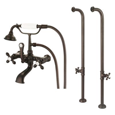 Randolph Morris Freestanding Clawfoot Tub Faucet with Handshower RMHFTF-ORB