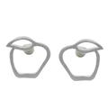 Apples,'Sterling Silver Apple Stud Earrings from Thailand'