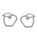 Apples,'Sterling Silver Apple Stud Earrings from Thailand'