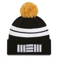 Men's New Era Black Memphis Grizzlies 2023/24 City Edition Cuffed Pom Knit Hat