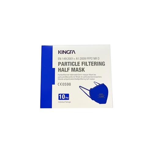 Kingfa FFP2 Atemschutzmaske blau (10er Box)