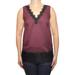 Michael Kors Tops | Michael Michael Kors Sleeveless Lace Tank Top Blouse Wine Xs/S/M | Color: Tan | Size: Various