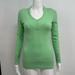 Lilly Pulitzer Sweaters | Lilly Pulitzer 100% Cashmere Gwyn Sweater Sz S Green V Neck Sti Detail Palm | Color: Green | Size: S