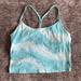 Pink Victoria's Secret Tops | Nwt Vs Pink Crop Tank With Built In Bra | Color: Blue/White | Size: M