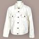 Levi's Jackets & Coats | Levi's (Women Xl) Premium Utility Original Trucker Jacket Off-White Jean Denim | Color: Cream/White | Size: Xl
