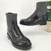 J. Crew Shoes | J.Crew Women's Rib-Cuff Black Patent Leather Boots Size 7.5 | Color: Black | Size: 7.5