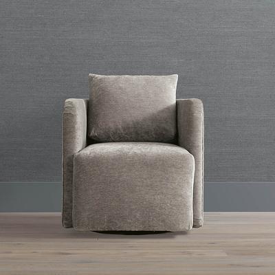 Marlow Swivel Chair - Kai Flax - Frontgate